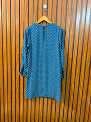 Chest 18  Lenght 33  Fabric Chiffon Branded Western Long Top for Women
