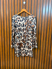 Chest 19  Lenght 31  Fabric silk jersey Women's Stylish Long Top