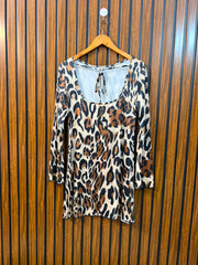 Chest 19  Lenght 31  Fabric silk jersey Women's Stylish Long Top