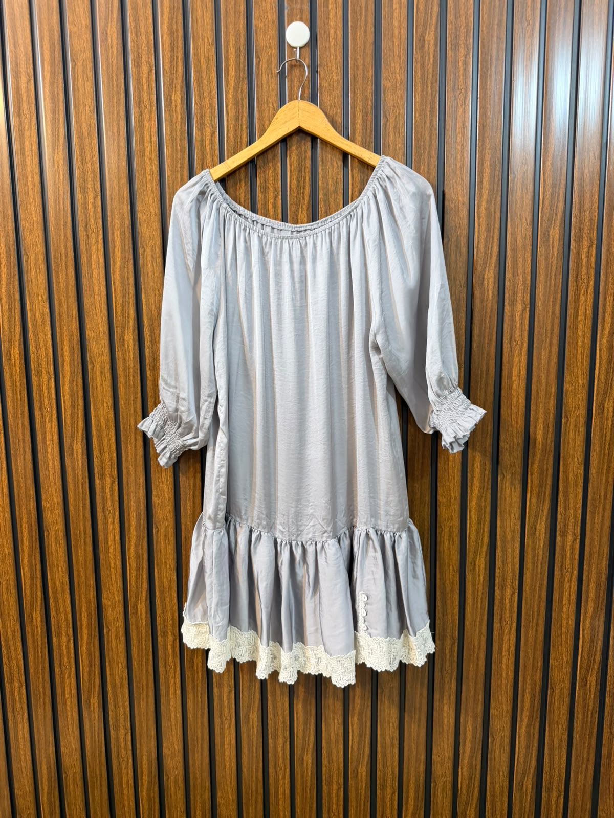Chest 20  Lenght 30  Fabric silk Premium Long Top for Women