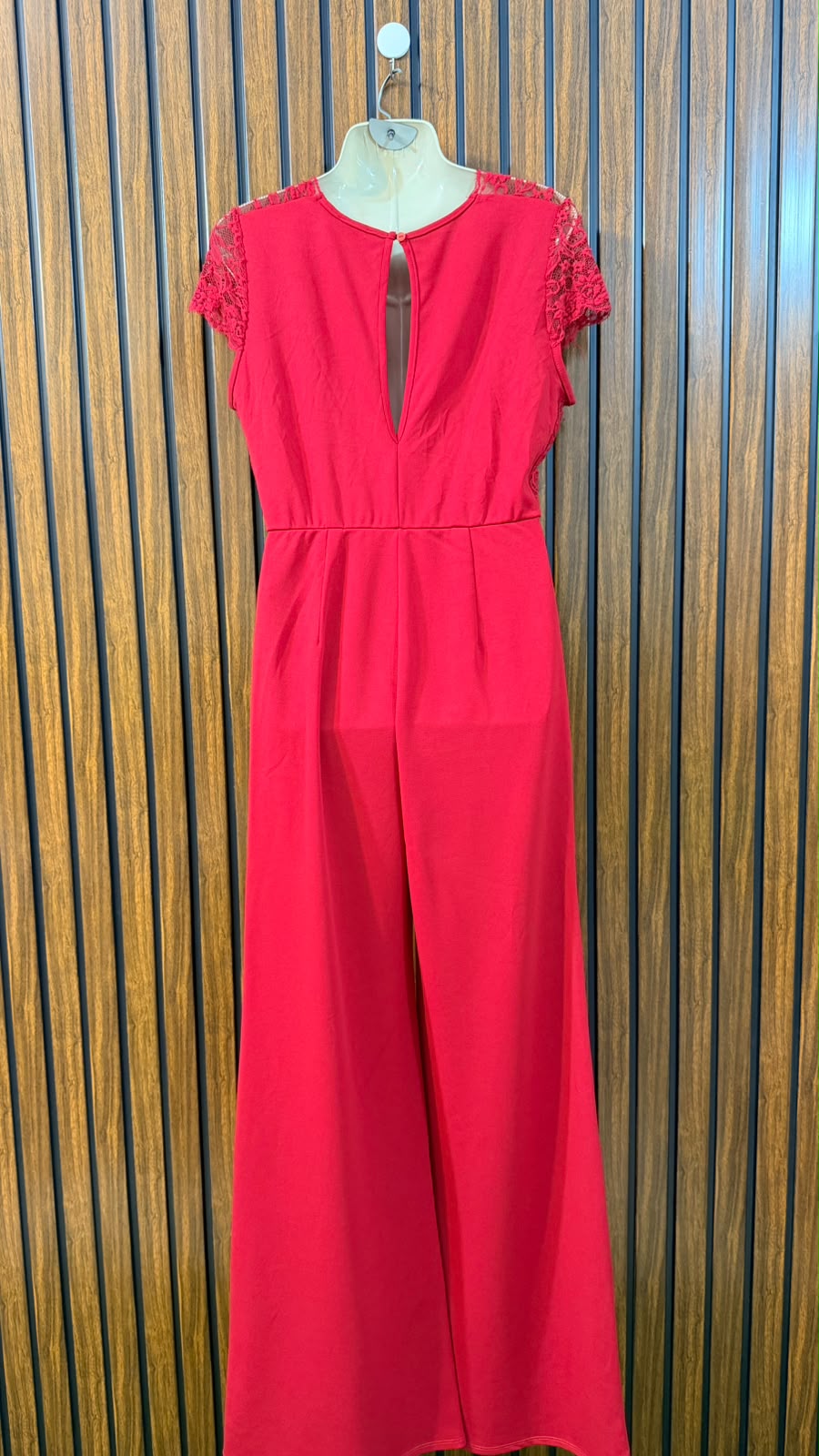 Chest 21  Length 58  Fabric Net And Silk Jersey Women's Elegant Long jumpsuit