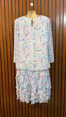 Chest 21  Length 56  Fabric Chiffon Women's Fashion Long Maxi