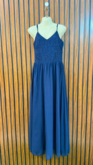 Chest 18  Length 58  Fabric Chiffon Women's Everyday Long Maxi
