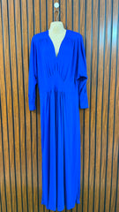 Chest 23  Length 59  Fabric Silk Jersey Women's Designer Long Maxi