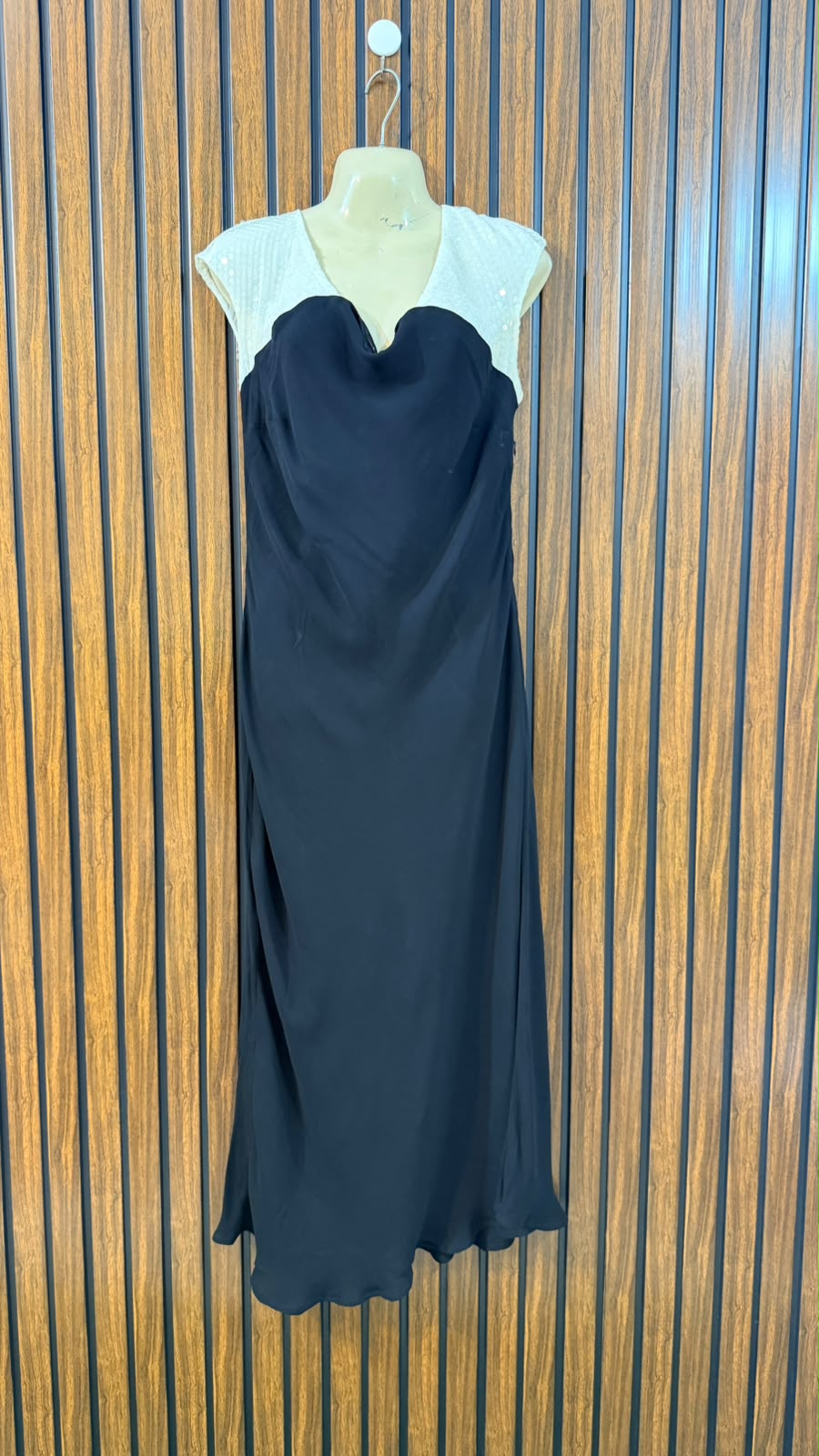 Chest 19  Length 52  Fabric Chiffon Modern Women's Long Maxi