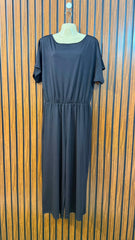Chest 23  Length 51  Fabric Silk Jersey Branded Ladies Long Jumpsuit