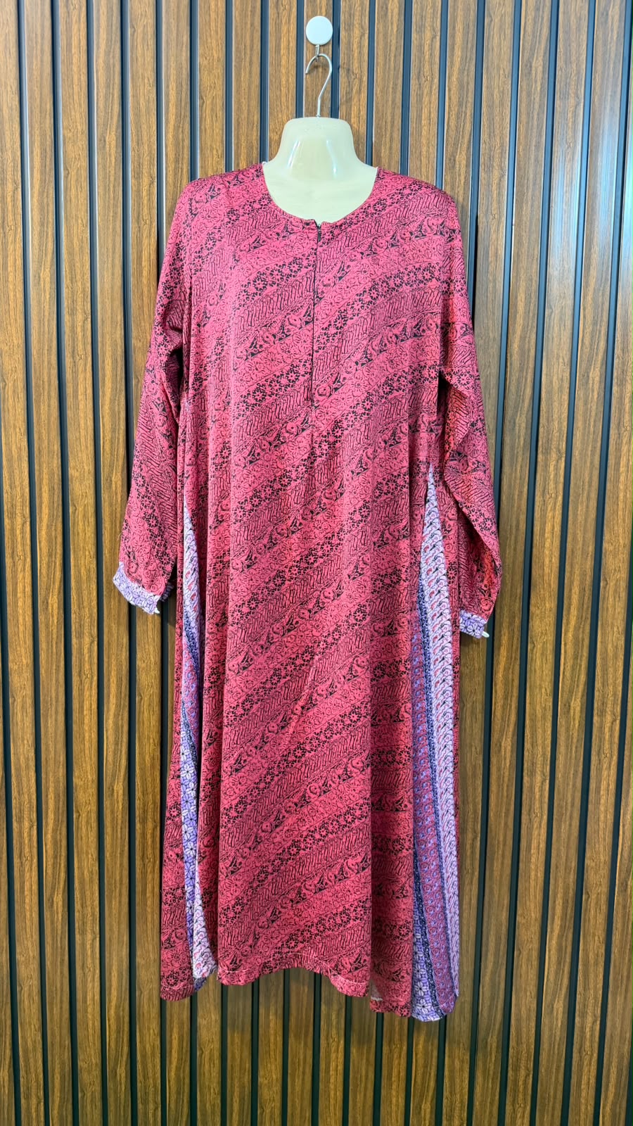 Chest 20  Length 50  Fabric Silk Women's New Arrival Long Maxi