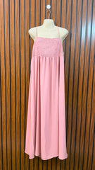 Chest 22  Length 51  Fabric Chiffon Women's Long Maxi Wear