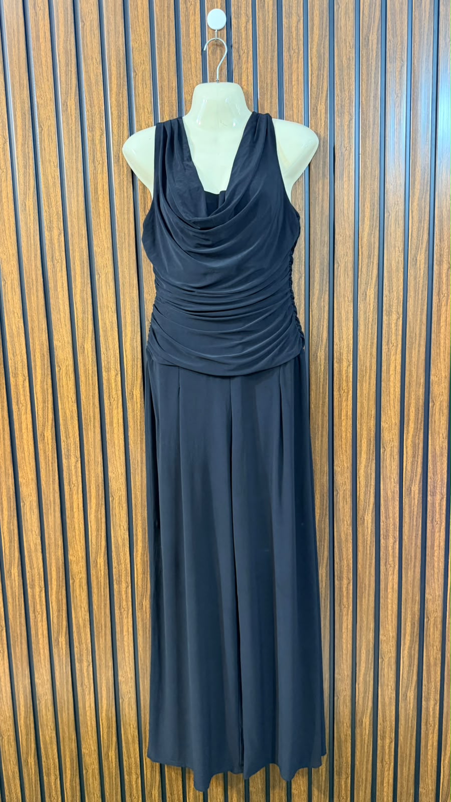 Chest 20  Length 59  Fabric silk jersey jumpsuit Elegant Long  jumpsuit  for Women