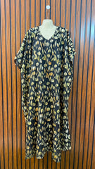 Chest over size baggy style  Lenght 56  Fabric Chiffon Women's Modern Maxi Dress