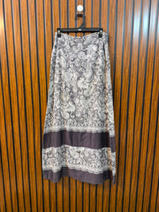 Waist 27  Lenght 40  Fabric cotton silk Stylish Women's Skirt