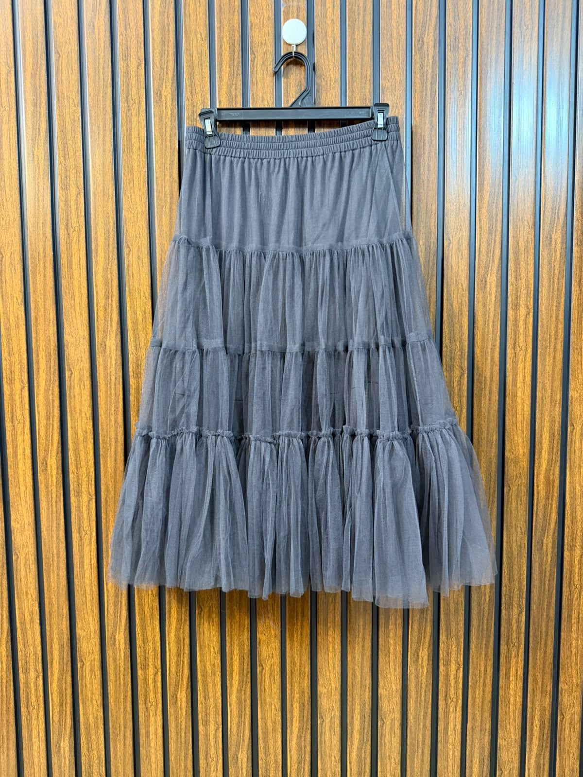 Waist 30  Lenght 27  Fabric net Women's Chic Skirt