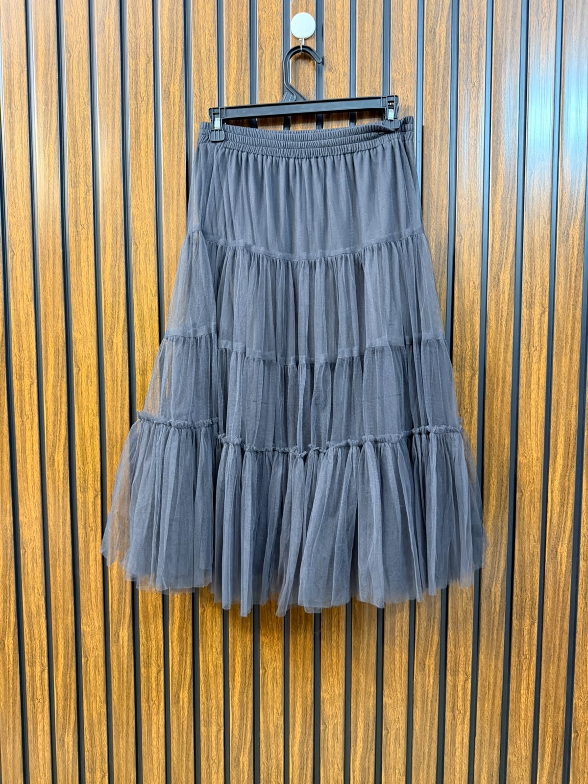 Waist 30  Lenght 27  Fabric net Women's Chic Skirt
