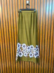 Waist 28  Lenght 40  Fabric silk Women's Everyday Fashion Skirt