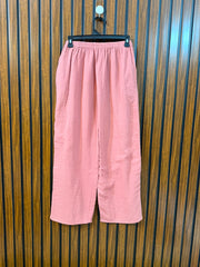 Chest 30  Lenght 35  Fabric cotton Elegant Western Women's Trouser