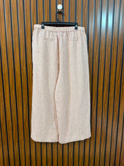 Waist 34  Length 38  Fabric Cotton Silk Western Fashion Trouser for Women