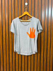 Chest 19  Length 21 To 22 Women's Stylish Western T-Shirt
