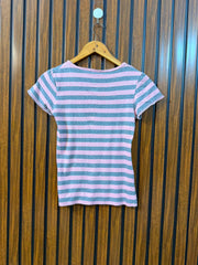 Chest 21  Length 24 Branded Western Tee for Women