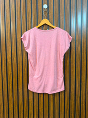 Chest 18  Length 20 To 23 Women's Premium Casual Tee