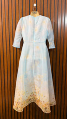 Chest 17  Length 51  Fabric Silk Western Branded Women's Long Maxi