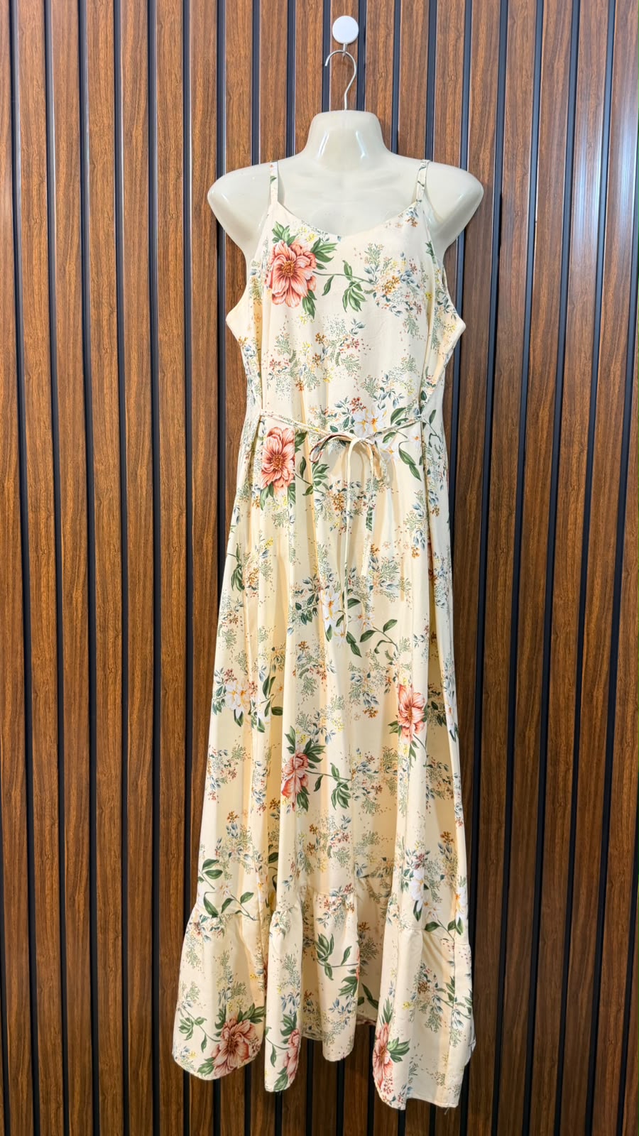 Chest 18  Length 53  Fabric Silk Western Women's Maxi Dress