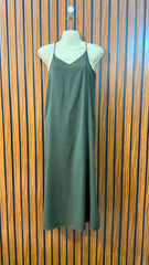 Chest 16  Length 43  Fabric Silk Women's Everyday Long Maxi
