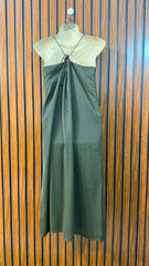 Chest 16  Length 43  Fabric Silk Women's Everyday Long Maxi
