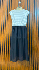 Chest 19  Length 45  Fabric Chiffon and Jersey Women's Stylish Long Maxi