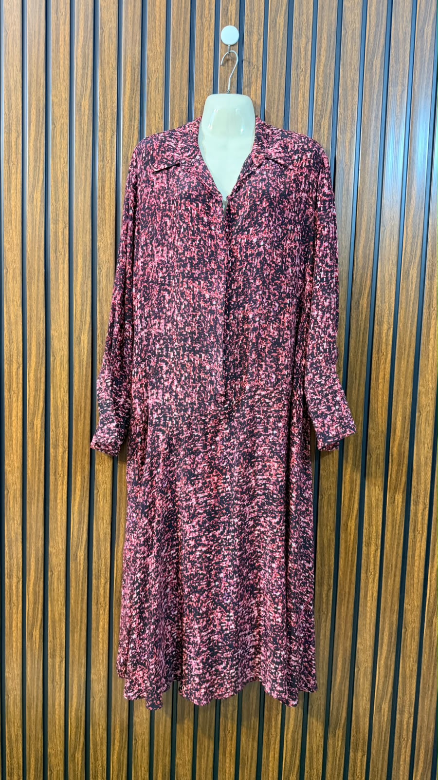 Chest 21  Length 48  Fabric Silk Women's Daily Wear Maxi