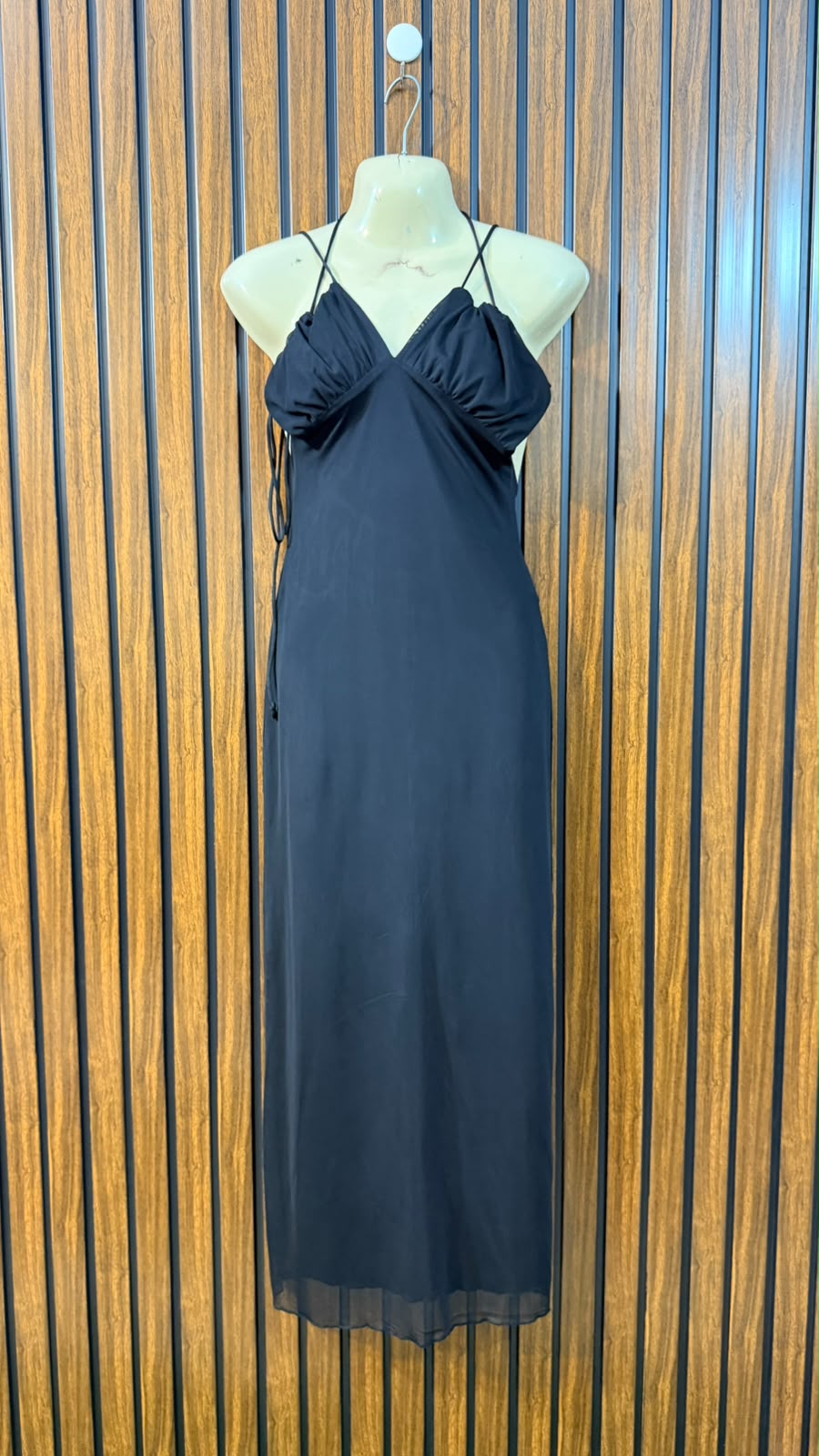 Chest Small  Length 48  Fabric Net Western Ladies Long Maxi
