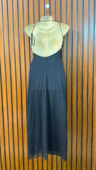 Chest Small  Length 48  Fabric Net Western Ladies Long Maxi