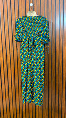 Chest 20  Length 45  Fabric Silk Women's Signature Long Maxi