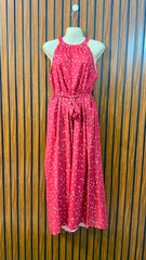 Chest 18  Length 49  Fabric Silk Women's Wardrobe Maxi
