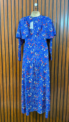 Chest 16  Length 52  Fabric Silk Branded Women's Elegant Maxi