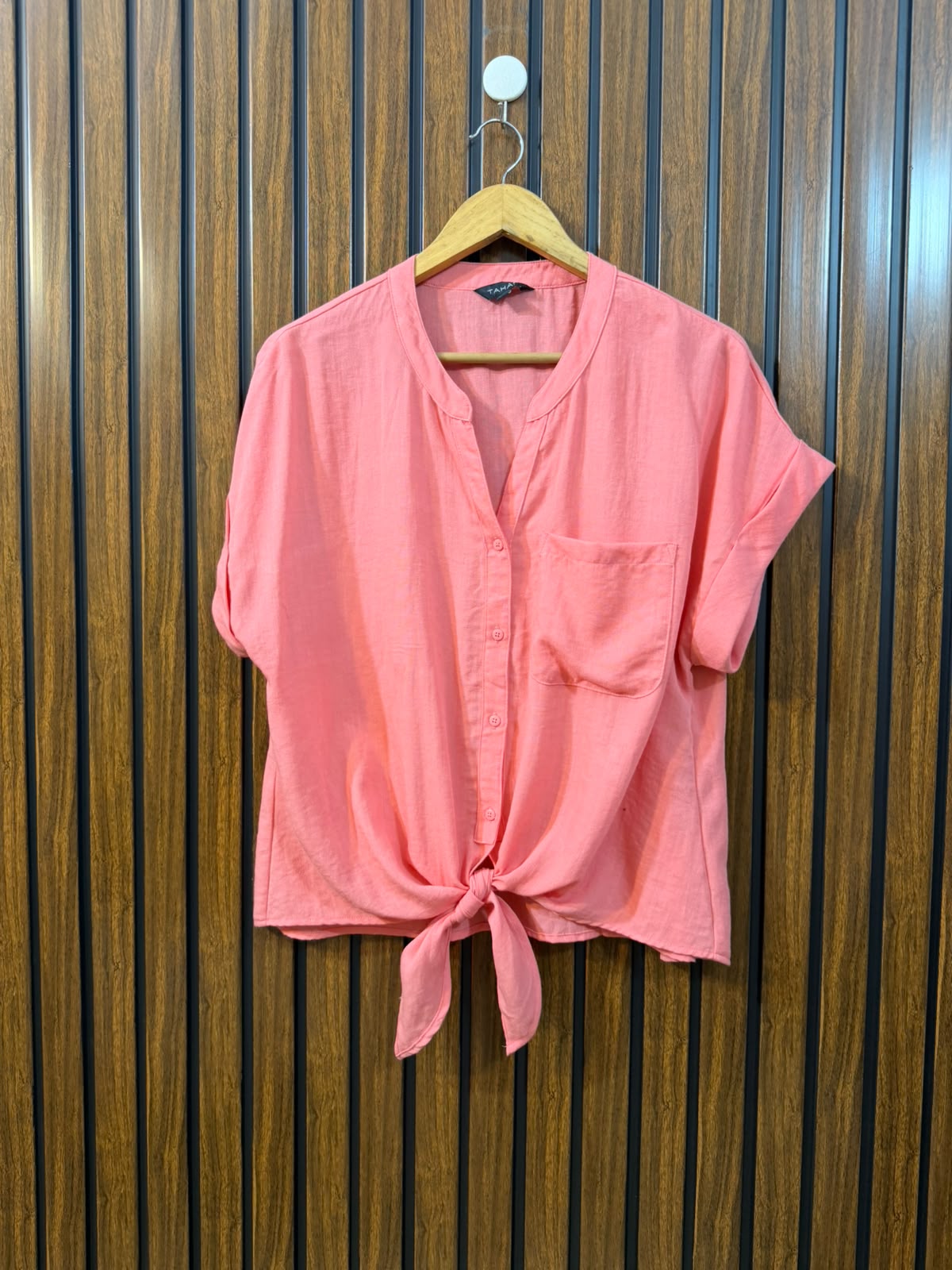 Chest Medium Baggy Style  Length 21  Fabric Rayon Branded Ladies Half Sleeve Top