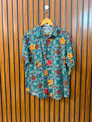 Chest 21  Length 26  Fabric Cotton Women's Classic Half Sleeve Top