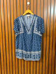 Chest 21  Length 25  Fabric Rayon Premium Western Top for Women
