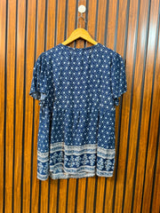 Chest 21  Length 25  Fabric Rayon Premium Western Top for Women