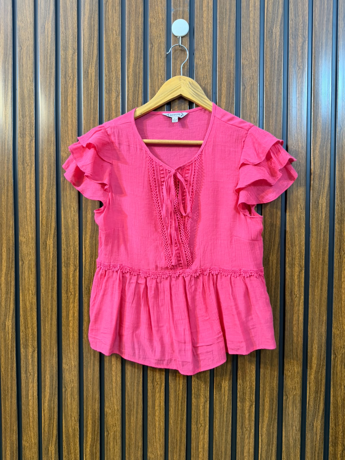 Chest 17  Length 20  Fabric Rayon Women's Daily Wear Top