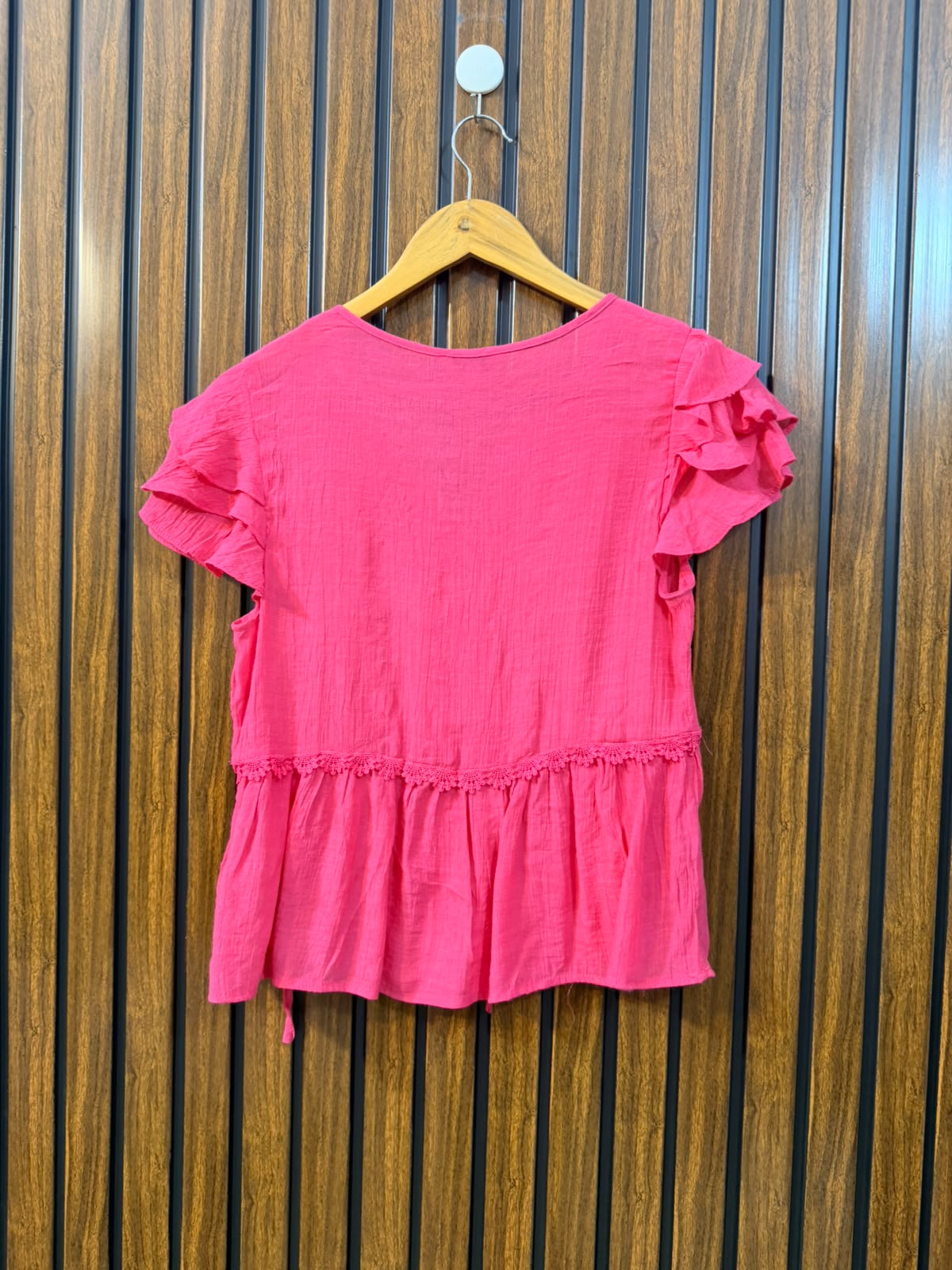 Chest 17  Length 20  Fabric Rayon Women's Daily Wear Top