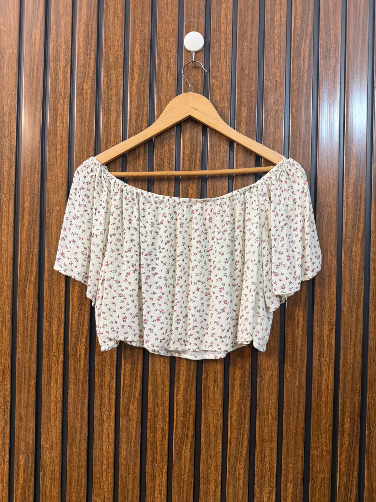 Chest 21  Length 11  Fabric Rayon Women's Wardrobe Essential Top