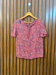 Chest 16  Length 21  Fabric Rayon Premium Ladies Half Sleeve Top