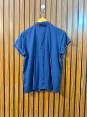 Chest 20  Length 23  Fabric Cotton Branded Women's Elegant Top