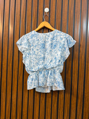 Chest 17  Length 18  Fabric Silk Western Women's Premium Top