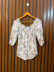 Chest 19  Length 19  Fabric Rayon Women's Daily Fashion Top
