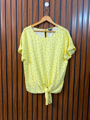 Chest 20  Length 25  Fabric Linen Premium Women's Casual Top