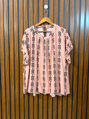 Chest 24  Length 26 To 27  Fabric Linen Western Women's Elegant Top