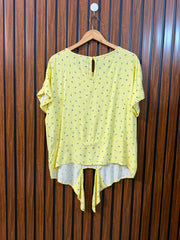 Chest 20  Length 25  Fabric Linen Premium Women's Casual Top
