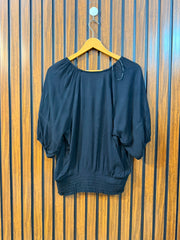 Chest 19  Length 21  Fabric Rayon Ladies Western Half Sleeve Top