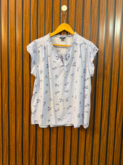 Length 24  Fabric Linen Women's Premium Fashion Top
